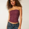 Allover-Spitzen-Tube-Top