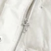 Allwetter-Daunenjacke mit Kunstfellfutter