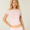 Always Cozy Knit Baby Tee