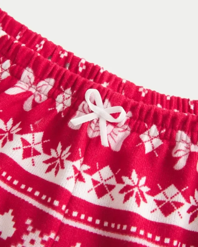 Always Cozy Langarm-Shirt mit Rundhalsausschnitt und Shorts im Set
