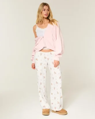 Always Cozy Pointelle Boxershorts mit weitem Bein