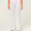 Always Cozy Strickhose mit umgeschlagenem Bund und ausgestelltem Bein