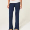 Always Cozy Strickhose mit umgeschlagenem Bund und ausgestelltem Bein