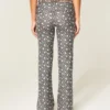 Always Cozy Strickhose mit umgeschlagenem Bund und ausgestelltem Bein