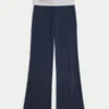 Always Cozy Strickhose mit umgeschlagenem Bund und ausgestelltem Bein