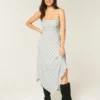 Asymmetrisches Midikleid
