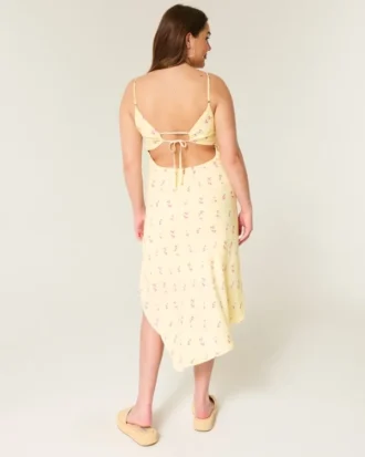 Asymmetrisches Midikleid