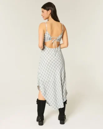 Asymmetrisches Midikleid