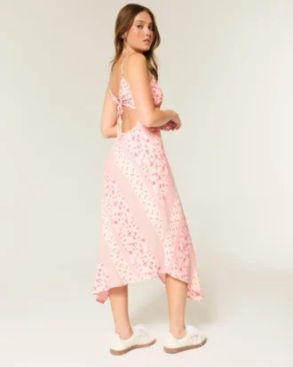 Asymmetrisches Midikleid
