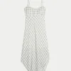 Asymmetrisches Midikleid
