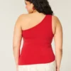 Asymmetrisches One-Shoulder-Top