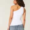 Asymmetrisches One-Shoulder-Top