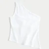 Asymmetrisches One-Shoulder-Top
