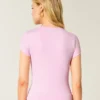 Baby-T-Shirt aus weichem, nahtlosem Stretchstoff