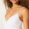 Babydoll-Minikleid mit Kordelverzierung