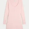 Babydoll-Pullover-Minikleid