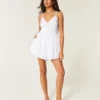 Babydoll-Strampler mit offenem Rücken