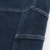 Baggy Denim Painter Shorts