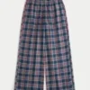 Baggy-Flanellhose