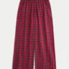 Baggy-Flanellhose