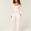 Baggy-Flanellhose