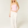 Baggy-Flanellhose