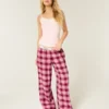 Baggy-Flanellhose