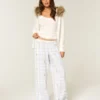 Baggy-Flanellhose