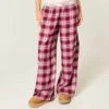 Baggy-Flanellhose