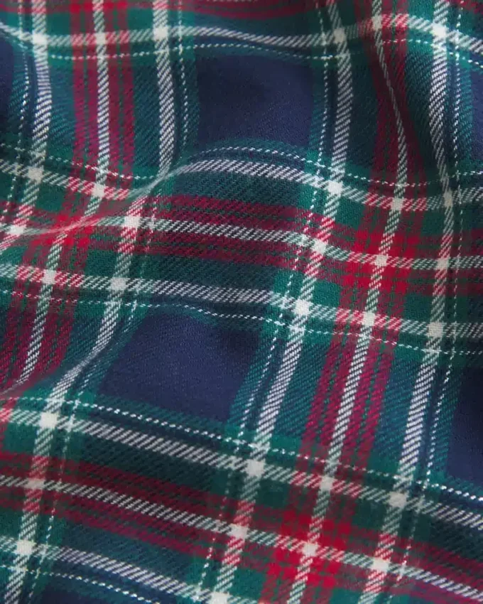 Baggy-Flanellhose