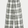 Baggy-Flanellhose