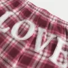 Baggy-Flanellhose