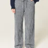 Baggy-Hose aus Leinenmischung