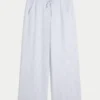 Baggy-Hose aus Leinenmischung