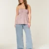 Baggy-Jeans mit niedriger Leibhöhe und mittlerer Waschung