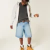 Baggy-Jeansshorts