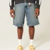 Baggy-Jeansshorts