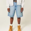 Baggy-Jeansshorts