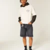 Baggy-Jeansshorts