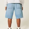 Baggy-Jeansshorts