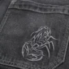 Baggy-Jeansshorts