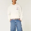 Baggy-Jeansshorts in mittlerer Waschung