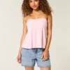 Baggy-Jeansshorts mit niedriger Leibhöhe, mittlerer Waschung und umgeschlagenem Bund, 5″