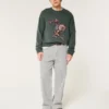 Baggy Painter Jeans mit Railroad-Streifen