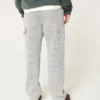 Baggy Painter Jeans mit Railroad-Streifen
