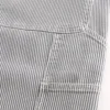 Baggy Painter Jeans mit Railroad-Streifen