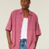 Baggy-Shirt mit kurzen Ärmeln