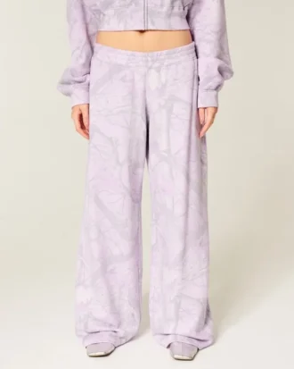 Baggy-Sweathose mit Camouflage-Muster
