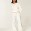 Baggy-Sweathose mit Reh-Print