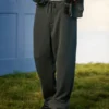 Baggy-Sweathose mit Schlangenprint